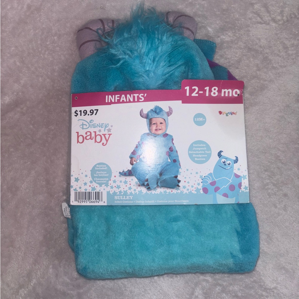 James “Monsters Inc” Costume 12-18 months